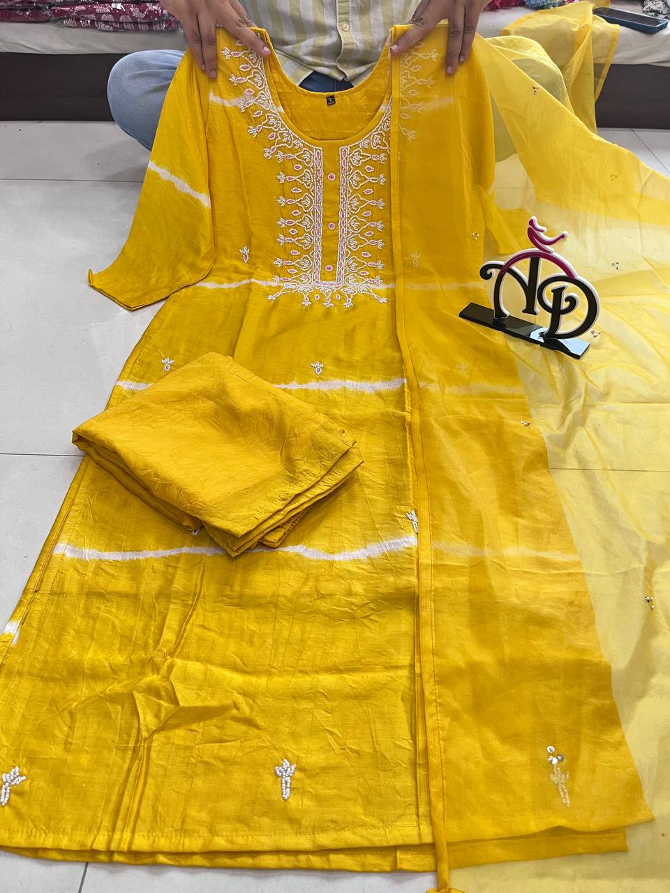 Kriyansha Yellow Size Set Readymade Suits Catalog